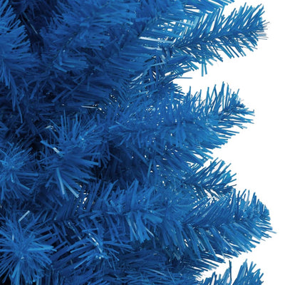 vidaXL Artificial Christmas Tree with Stand Blue 120 cm PVC