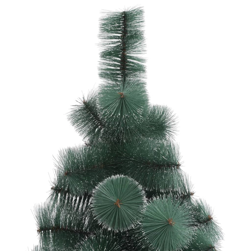 vidaXL Artificial Christmas Tree with Stand Green 240 cm PET