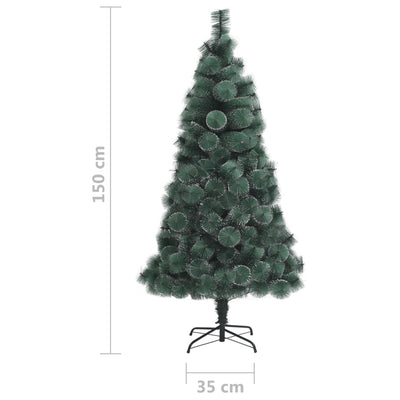 vidaXL Artificial Christmas Tree with Stand Green 240 cm PET