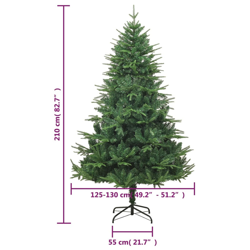 vidaXL Artificial Christmas Tree Green 180 cm PVC&PE
