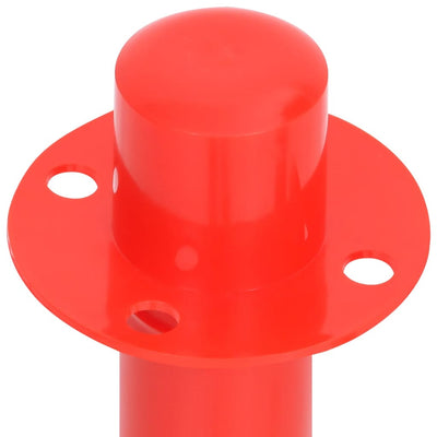 vidaXL Chain Post Set with 10 m Plastic Chain