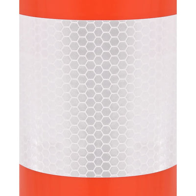 vidaXL Traffic Control Bollards 10 pcs 75 cm PE