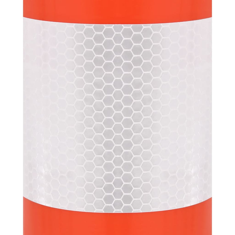 vidaXL Traffic Control Bollards 10 pcs 75 cm PE