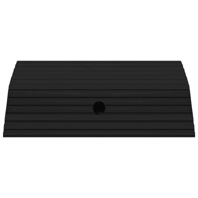vidaXL Bridge Threshold Ramp 49x40x8 cm Rubber
