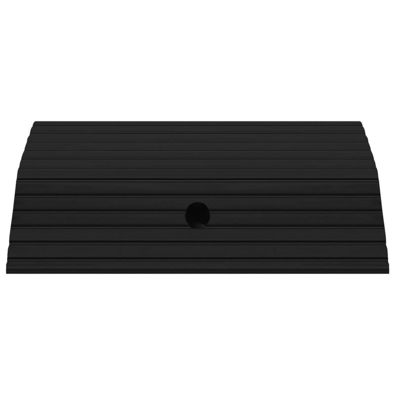 vidaXL Bridge Threshold Ramp 49x40x8 cm Rubber