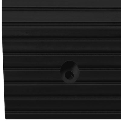 vidaXL Bridge Threshold Ramp 49x40x8 cm Rubber