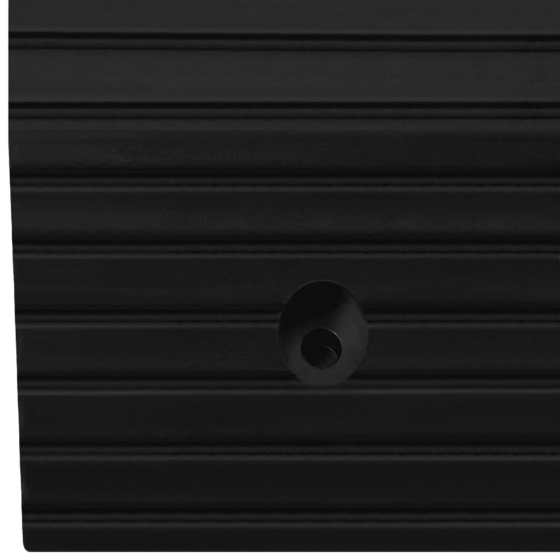 vidaXL Bridge Threshold Ramp 49x40x8 cm Rubber