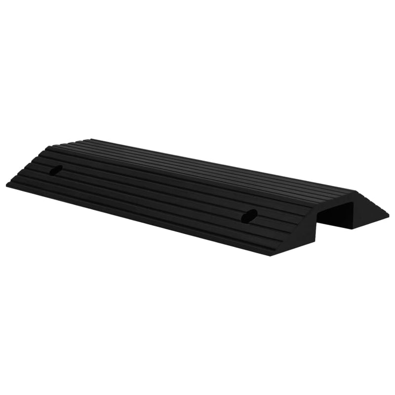 vidaXL Bridge Threshold Ramp 80x40x8 cm Rubber