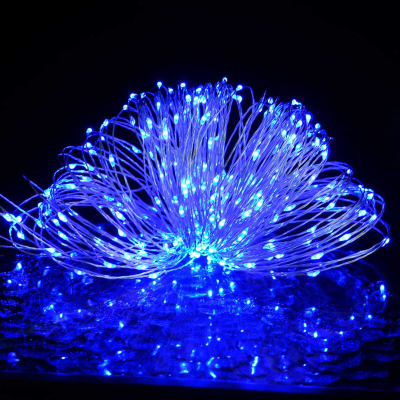 vidaXL LED String with 300 LEDs Blue 30 m