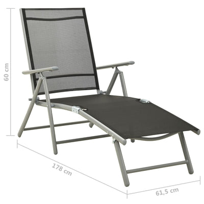 vidaXL 9 Piece Garden Lounge Set Black and Anthracite