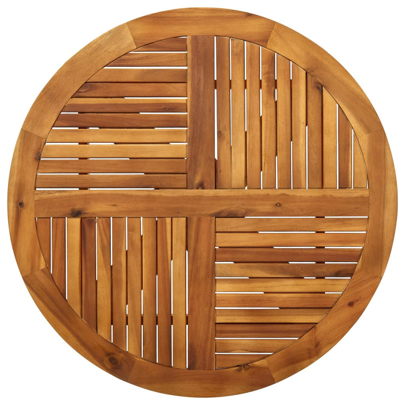 vidaXL 5 Piece Garden Dining Set Grey