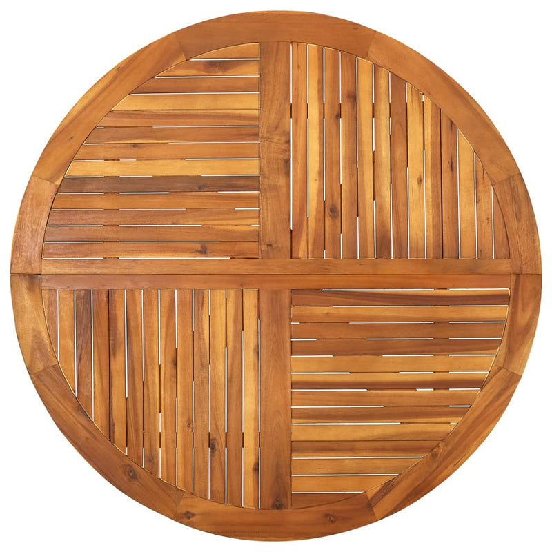 vidaXL 5 Piece Garden Dining Set Brown