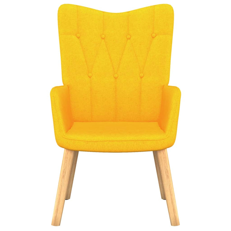 vidaXL Relaxing Chair Dark Grey Fabric