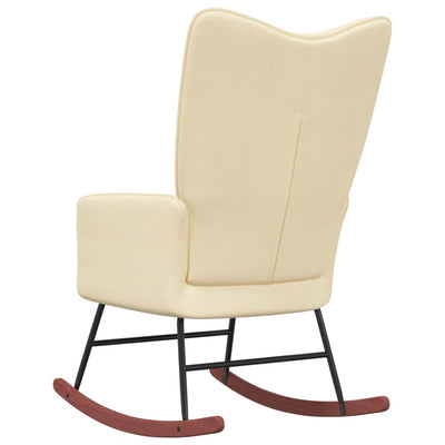 vidaXL Rocking Chair Black Velvet