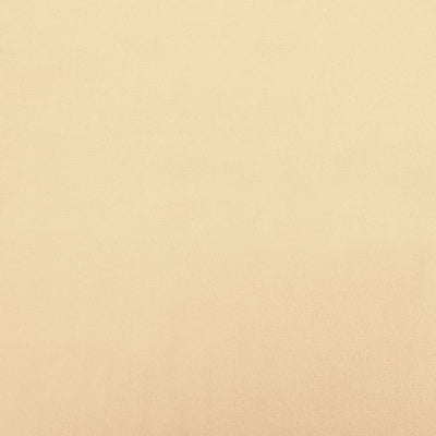 vidaXL Rocking Chair with a Stool Cream White Velvet