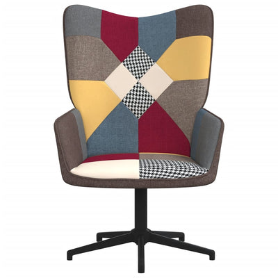 vidaXL Relaxing Chair Patchwork Fabric