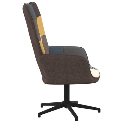 vidaXL Relaxing Chair Patchwork Fabric