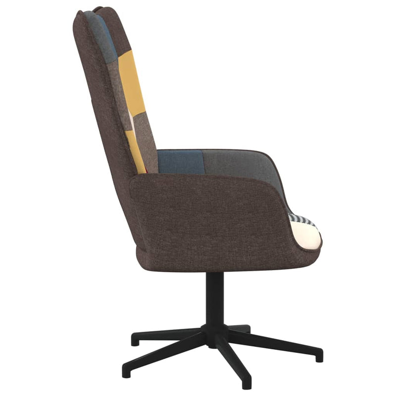 vidaXL Relaxing Chair Patchwork Fabric
