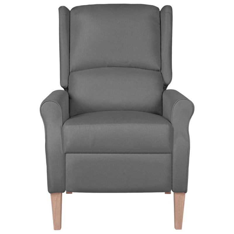 vidaXL Reclining Chair Cream Fabric