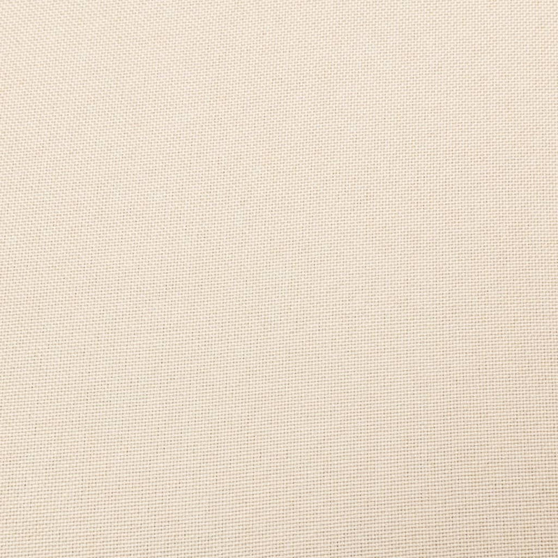 vidaXL Reclining Chair Cream Fabric