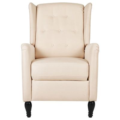 vidaXL Massage Reclining Chair Dark Grey Fabric