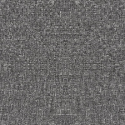 vidaXL Stool with Wooden Legs Black Fabric