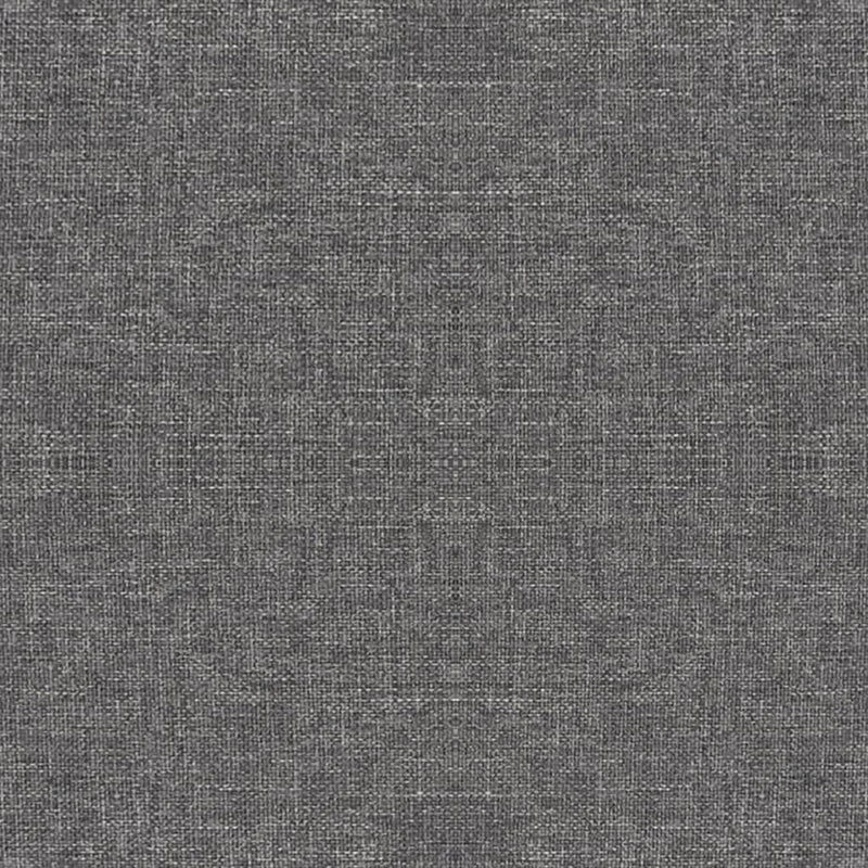 vidaXL Stool with Wooden Legs Black Fabric