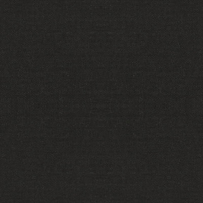 vidaXL Stool with Wooden Legs Black Fabric