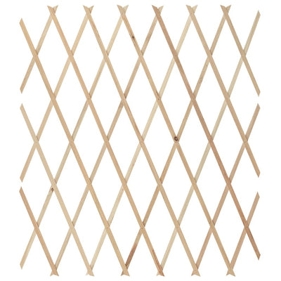 vidaXL Trellis Fences 5 pcs Solid Firwood 180x80 cm