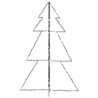 vidaXL Christmas Cone Tree 160 LEDs Indoor and Outdoor 78x120 cm