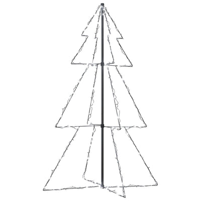 vidaXL Christmas Cone Tree 200 LEDs Indoor and Outdoor 98x150 cm