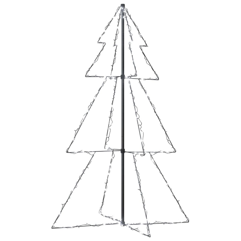 vidaXL Christmas Cone Tree 200 LEDs Indoor and Outdoor 98x150 cm