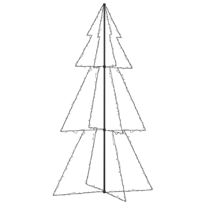 vidaXL Christmas Cone Tree 300 LEDs Indoor and Outdoor 120x220 cm