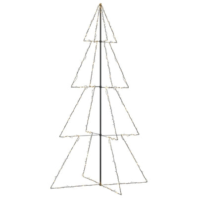 vidaXL Christmas Cone Tree 360 LEDs Indoor and Outdoor 143x250 cm