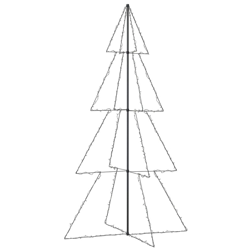 vidaXL Christmas Cone Tree 360 LEDs Indoor and Outdoor 143x250 cm
