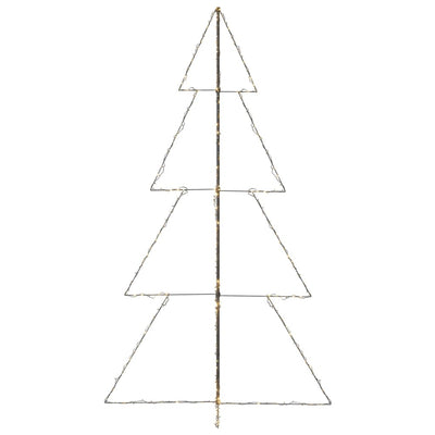 vidaXL Christmas Cone Tree 360 LEDs Indoor and Outdoor 143x250 cm