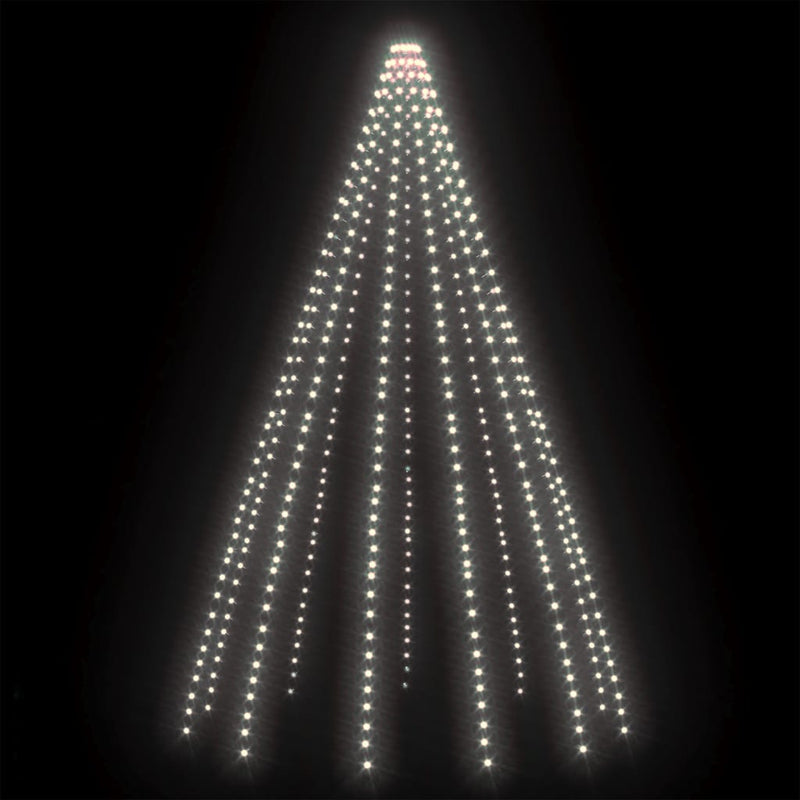 vidaXL Tree Lights with 500 LEDs Cold White 500 cm Indoor Outdoor