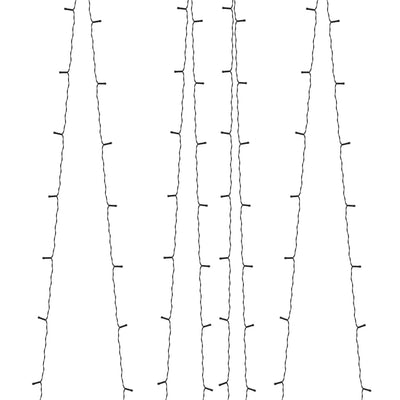 vidaXL Solar Fairy Lights 2 pcs 2x200 LED Warm White Indoor Outdoor