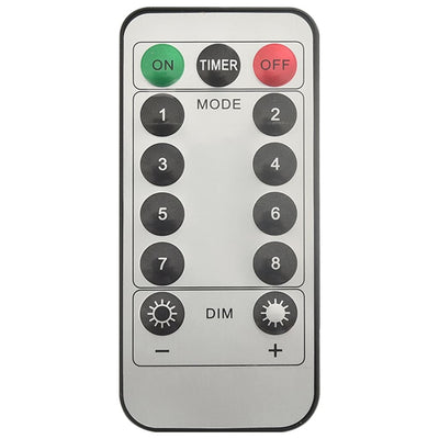 vidaXL Christmas Icicle Lights 40pcs Cold White Acrylic Remote Control