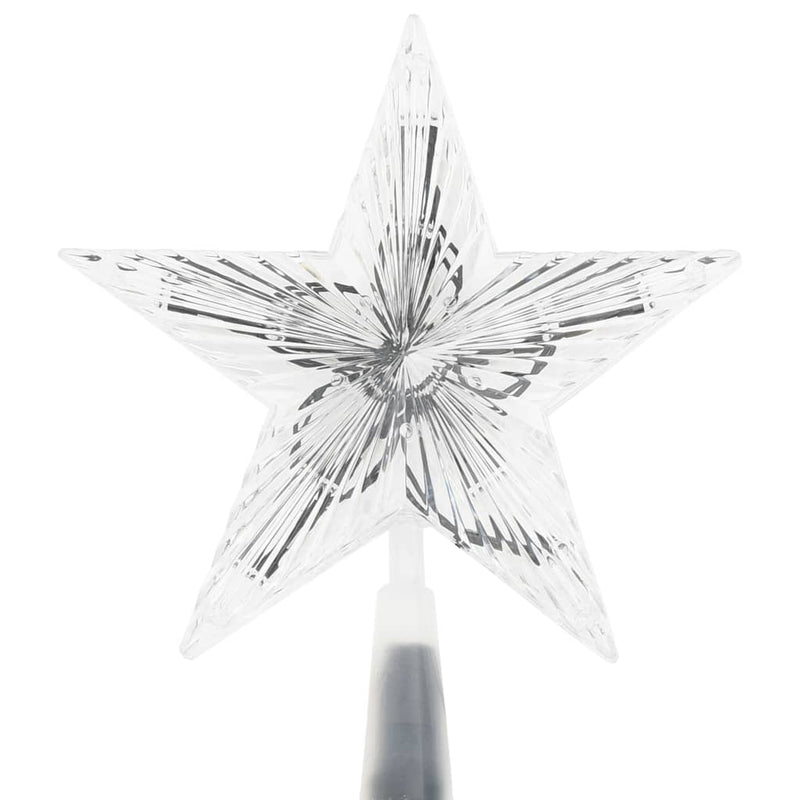 vidaXL Christmas Cone Tree 100 Warm White LEDs Decoration 70x180 cm