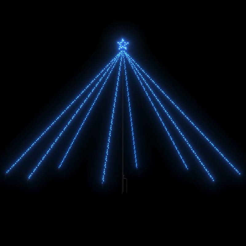 vidaXL Christmas Tree Lights Indoor Outdoor 576 LEDs Cold White 3.6 m