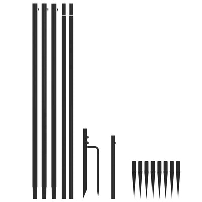 vidaXL Christmas Tree Lights Indoor Outdoor 576 LEDs Cold White 3.6 m