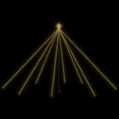 vidaXL LED Christmas Waterfall Tree Lights Indoor Outdoor 800 LEDs 5 m