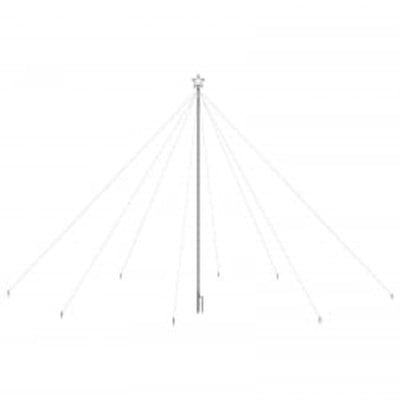 vidaXL LED Christmas Waterfall Tree Lights Indoor Outdoor 800 LEDs 5 m