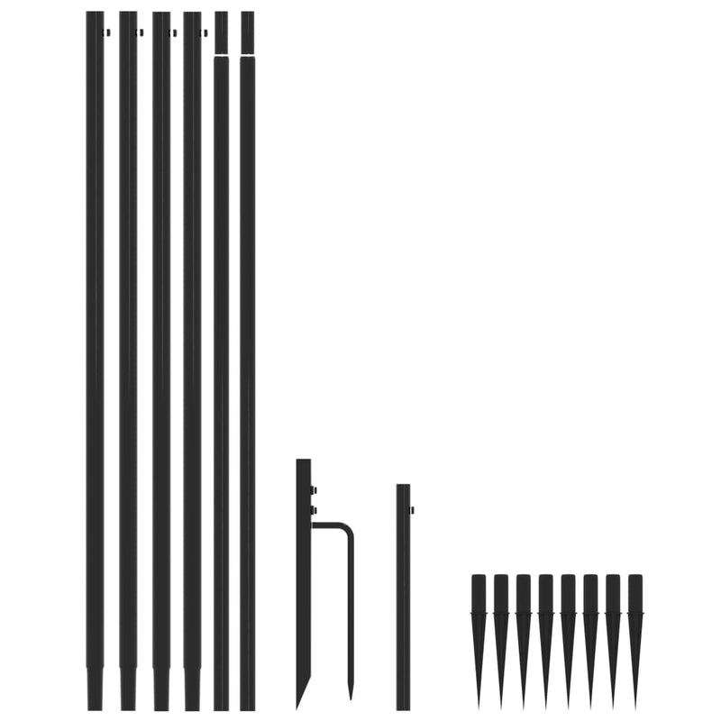 vidaXL LED Christmas Tree Indoor Outdoor 800 LEDs Cold White 5 m