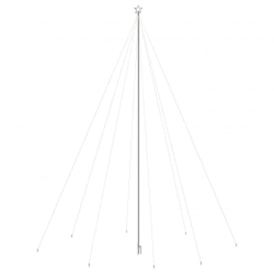 vidaXL LED Christmas Waterfall Tree Lights Indoor Outdoor 1300 LEDs 8 m