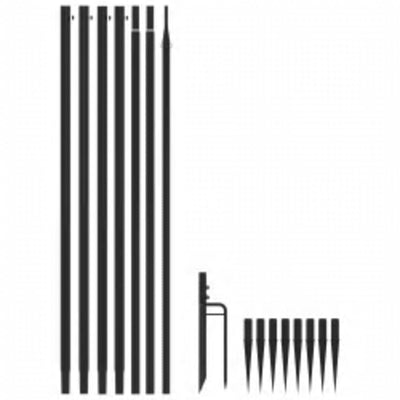 vidaXL LED Christmas Waterfall Tree Lights Indoor Outdoor 1300 LEDs 8 m