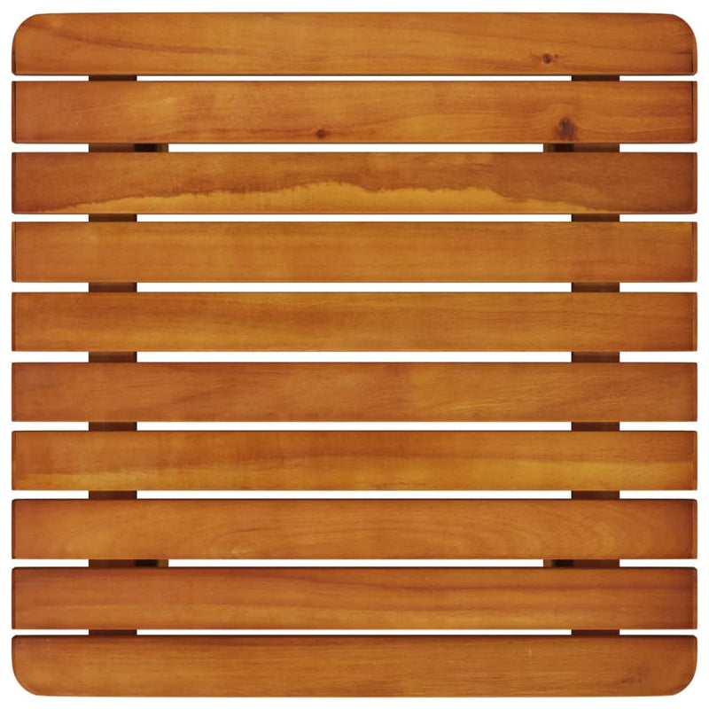 vidaXL 3 Piece Bistro Set Solid Acacia Wood