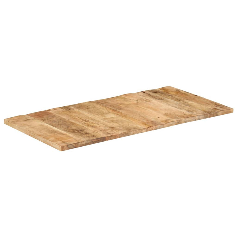 vidaXL Table Top 120x60x(2.5-2.7) cm Solid Wood Mango