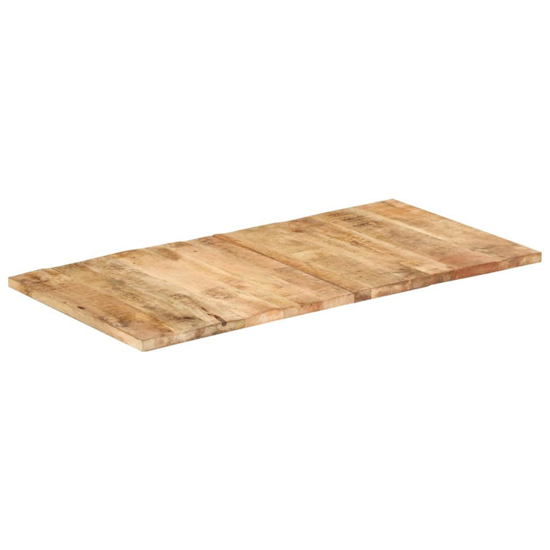 vidaXL Table Top 120x60x(2.5-2.7) cm Solid Wood Mango
